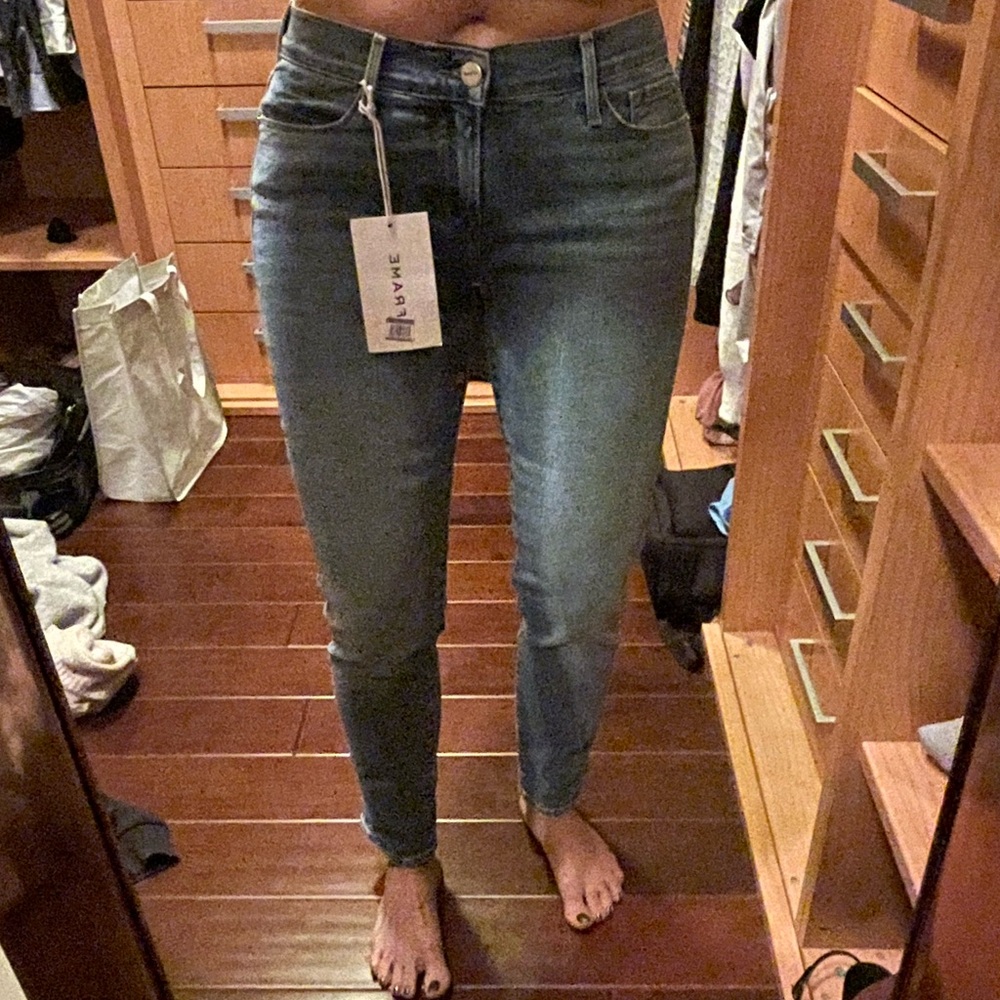 Never worn frame denim jeans